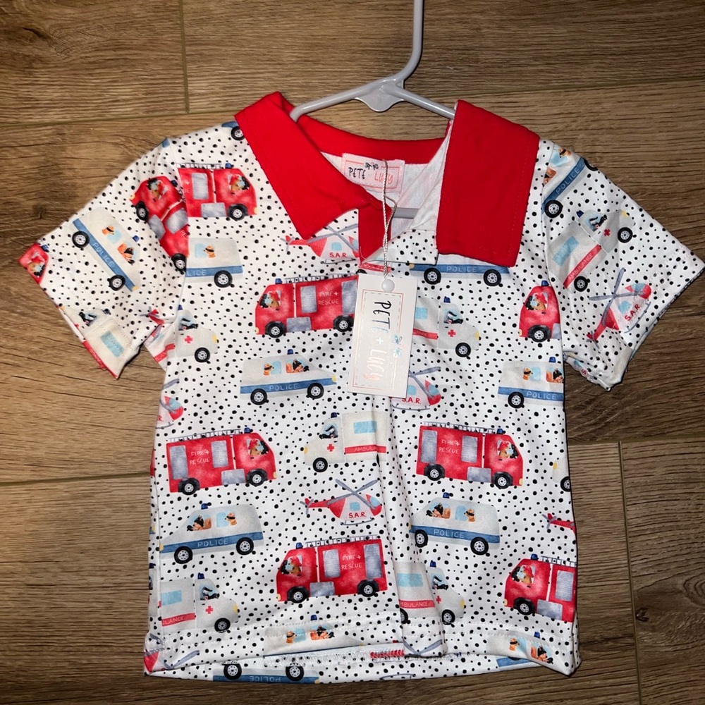 Pete + Lucy boy top